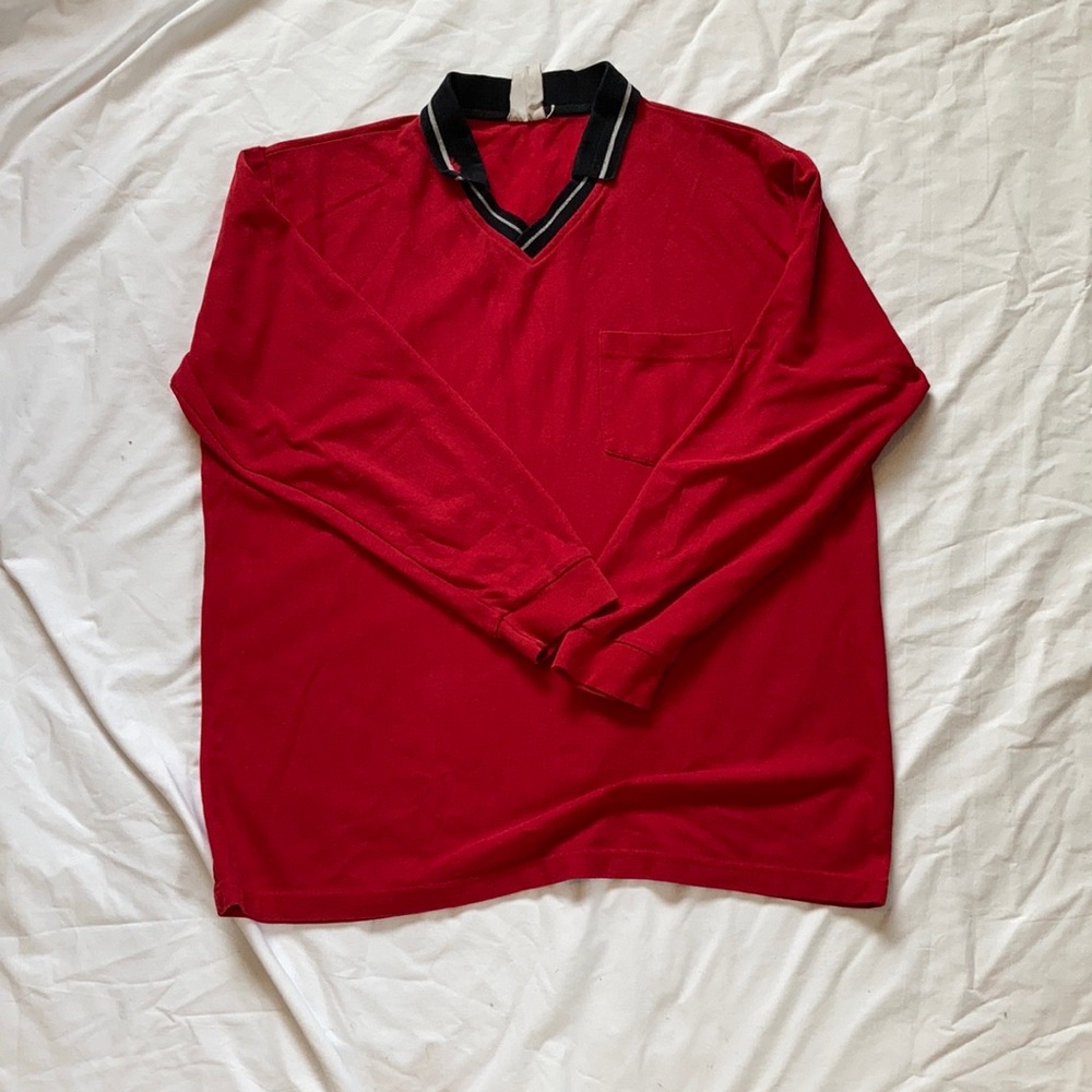 Vintage Long Sleeves Polo 🍁